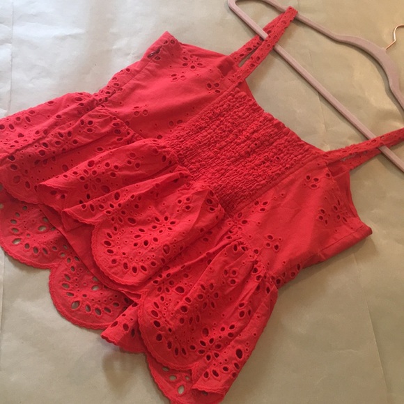 Cupcakes and Cashmere Peplum Tank - Picture 4 of 7